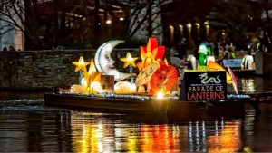 Massive, beautiful lanterns to light up River Walk every night for 2 weeks