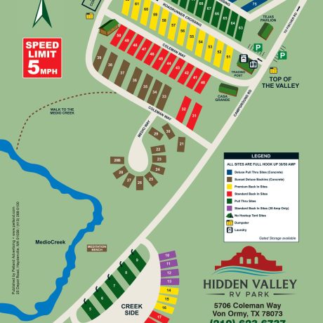 RV park map